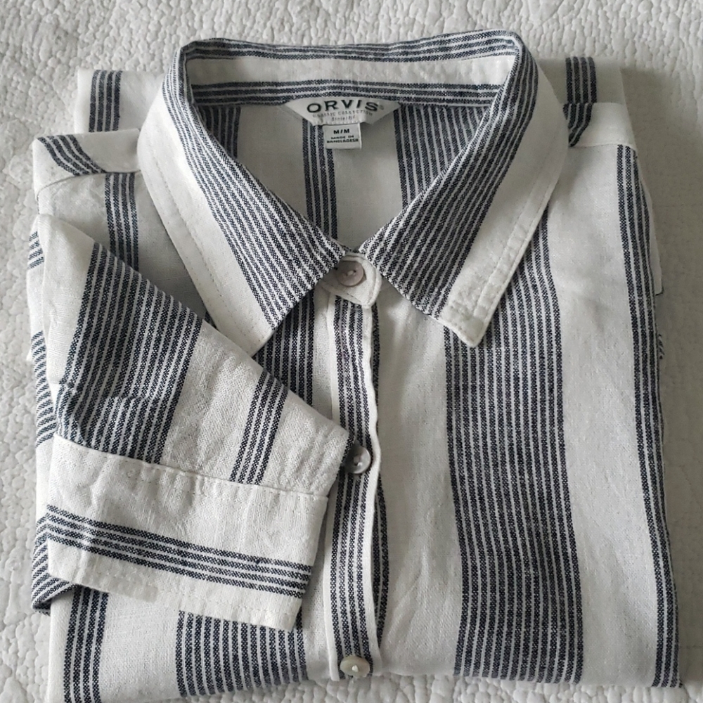 Orvis Linen Blend Women's Button-down